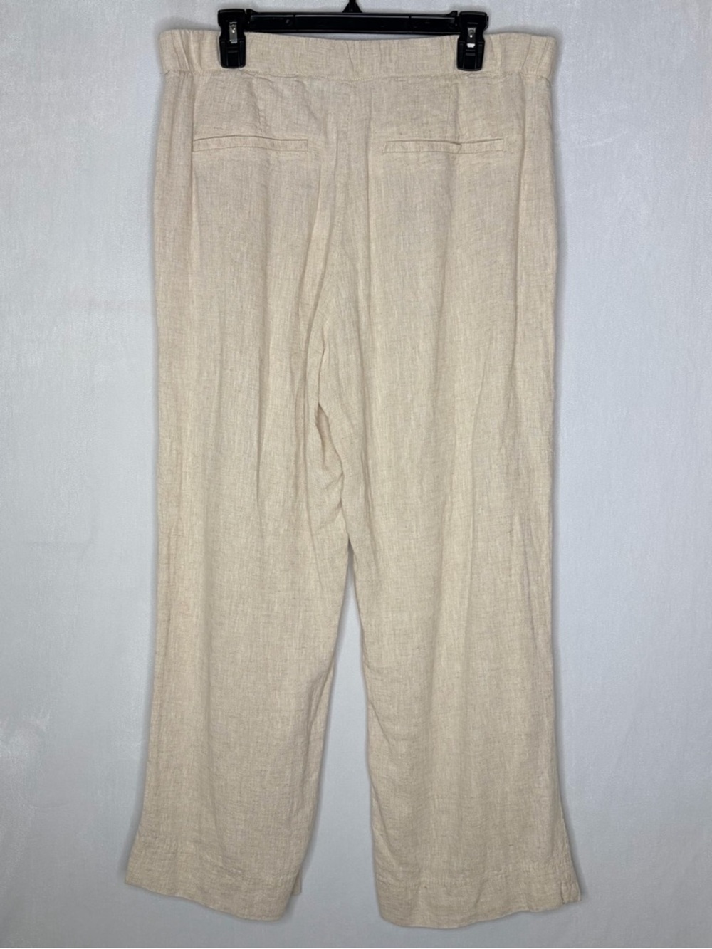 Abercrombie & Fitch Sloane Linen-Blend Wide Leg Pants - Picture 10 of 10